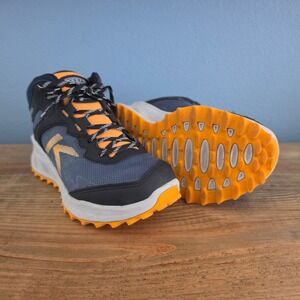 KEEN Kids Zionic Mid Hiking Boots Waterproof Blue 1031136 Size 3